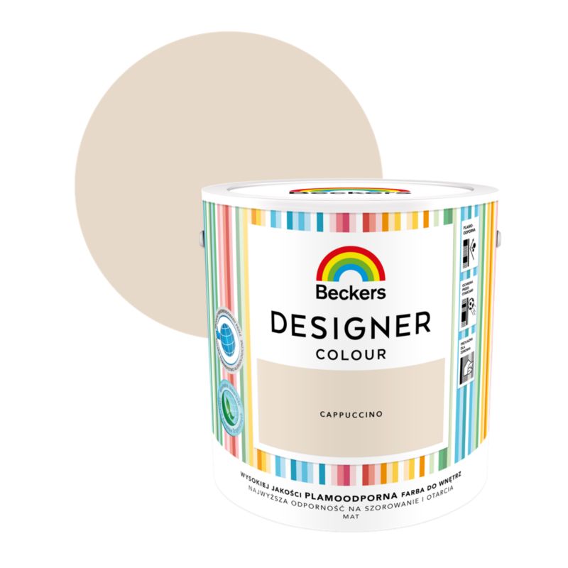 Farba kolorowa Beckers Designer cappuccino 2,5 l