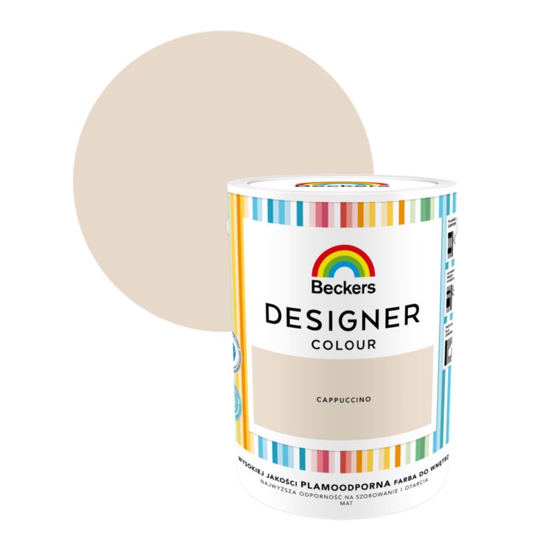 Farba kolorowa Beckers Designer cappuccino 5 l