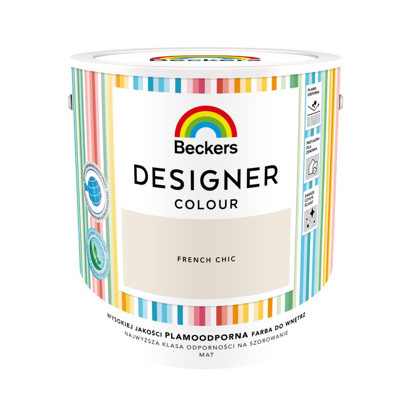 Farba kolorowa Beckers Designer french chic 2,5 l