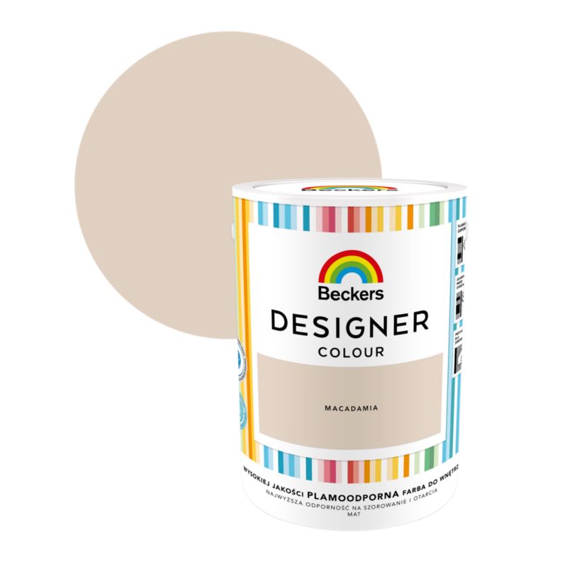 Farba kolorowa Beckers Designer macadamia 5 l