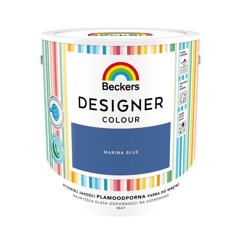 Farba kolorowa Beckers Designer marina blue 2,5 l