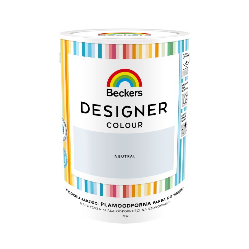 Farba kolorowa Beckers Designer neutral 5 l