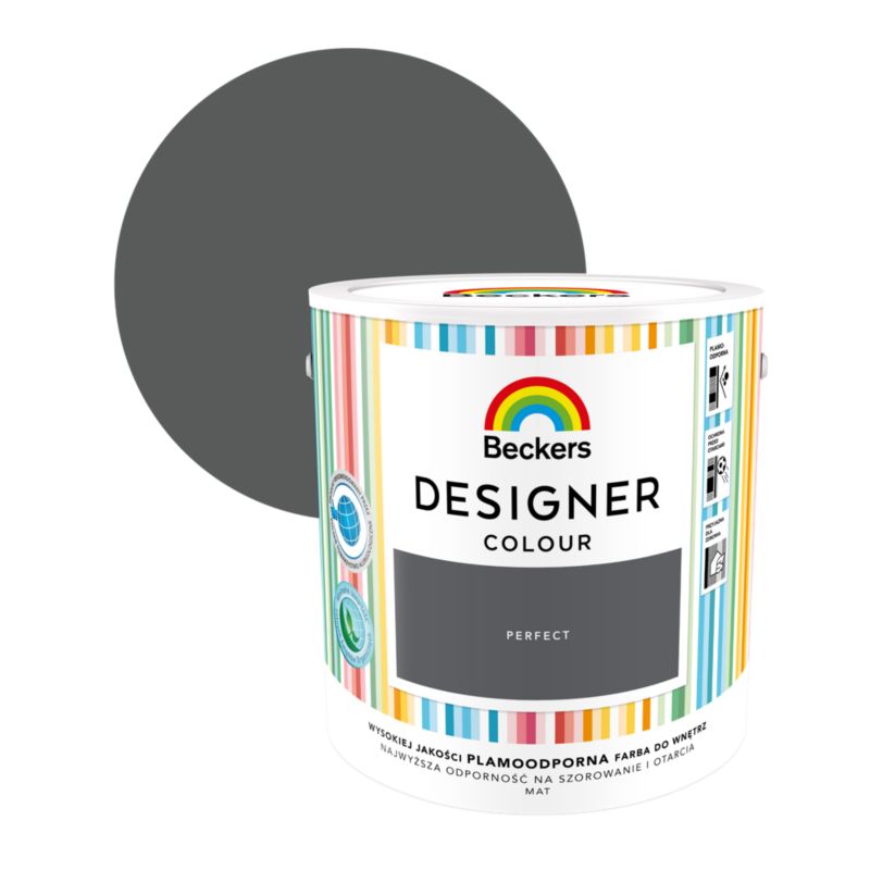 Farba kolorowa Beckers Designer perfect 2,5 l
