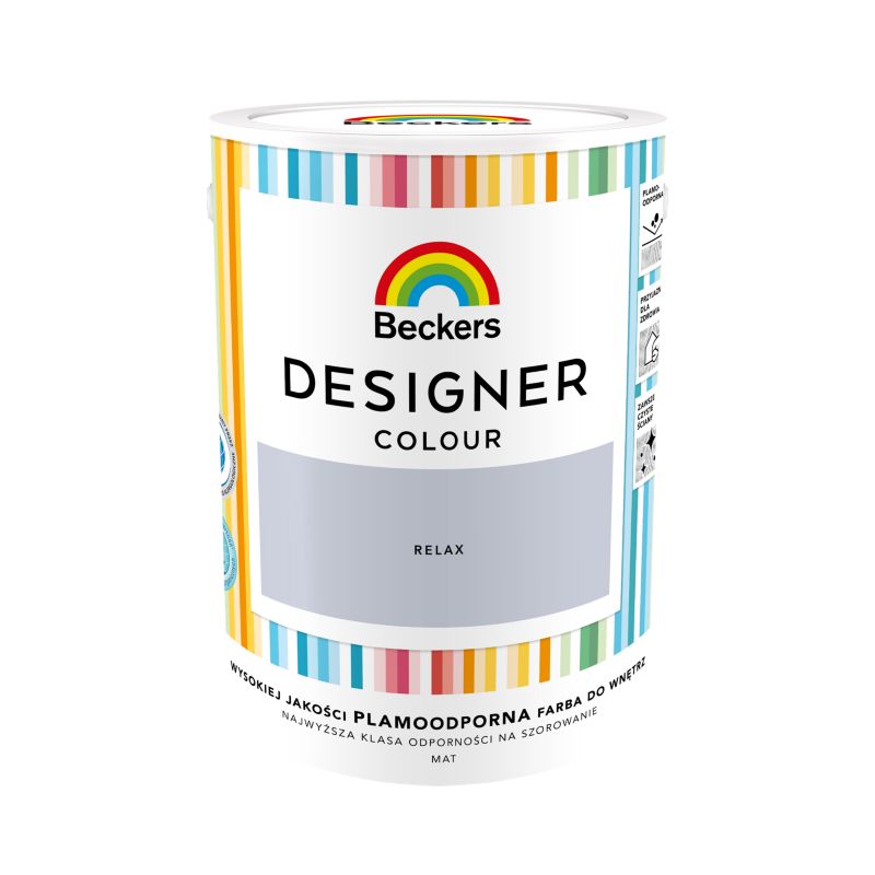 Farba kolorowa Beckers Designer relax 5 l