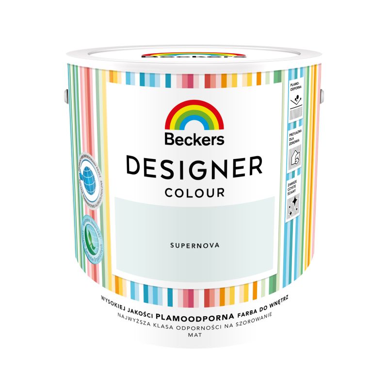Farba kolorowa Beckers Designer supernova 2,5 l