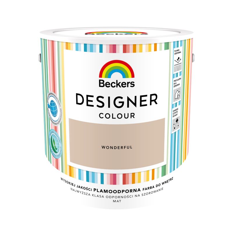 Farba kolorowa Beckers Designer wonderful 2,5 l