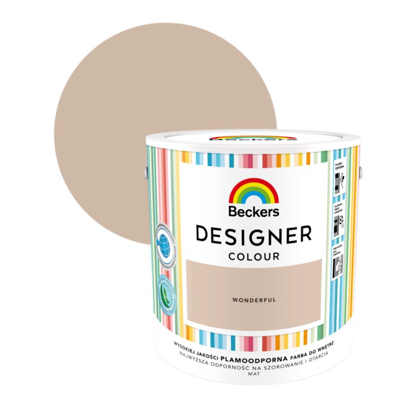 Farba kolorowa Beckers Designer wonderful 2,5 l