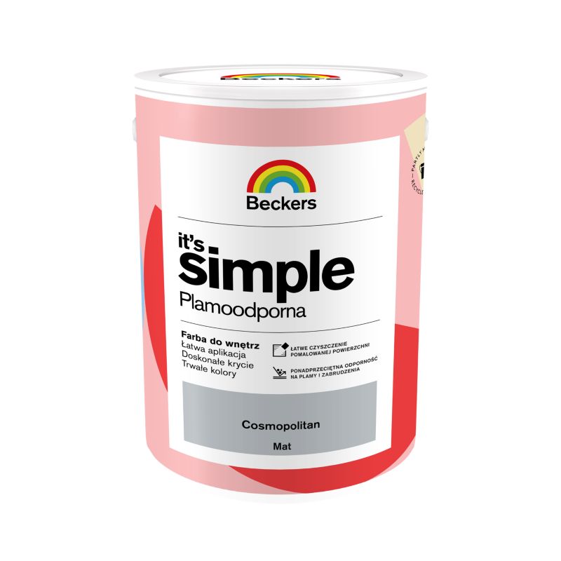 Farba kolorowa Beckers It's Simple cosmopolitan 5 l