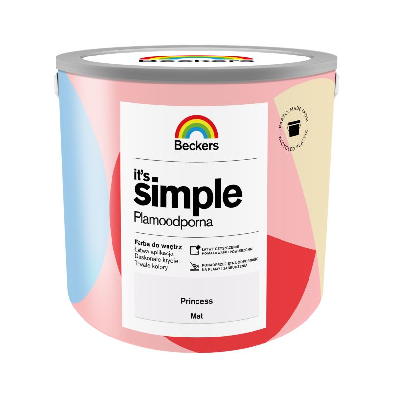 Farba kolorowa Beckers It's Simple princess 2,5 l