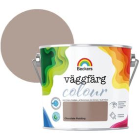 Farba kolorowa Beckers Vaggfarg Colour chocolate pudding 2,5 l