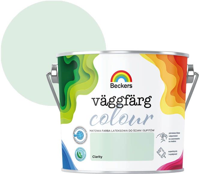 Farba kolorowa Beckers Vaggfarg Colour clarity 2,5 l