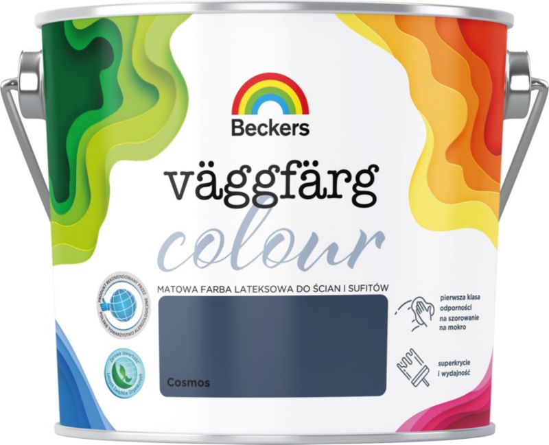 Farba kolorowa Beckers Vaggfarg Colour cosmos 2,5 l