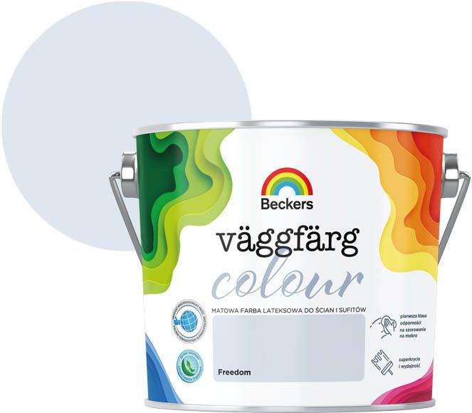 Farba kolorowa Beckers Vaggfarg Colour freedom 2,5 l