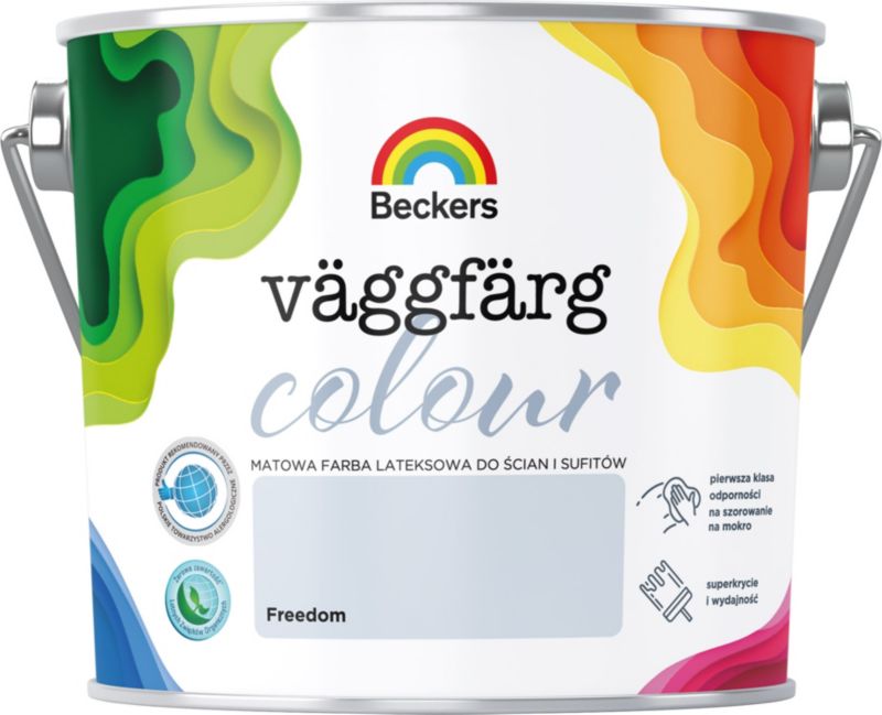 Farba kolorowa Beckers Vaggfarg Colour freedom 2,5 l