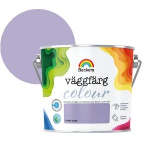 Farba kolorowa Beckers Vaggfarg Colour fresh lilac 2,5 l
