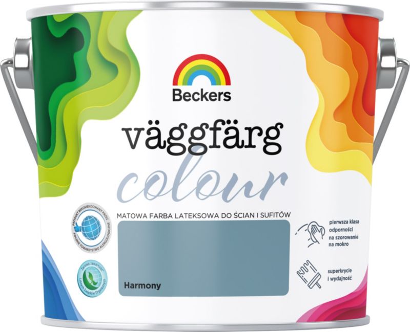 Farba kolorowa Beckers Vaggfarg Colour harmony 2,5 l