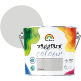 Farba kolorowa Beckers Vaggfarg Colour misty grey 2,5 l