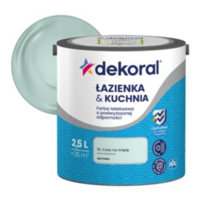 Farba kolorowa Dekoral Łazienka & Kuchnia czas na miętę 2,5 l