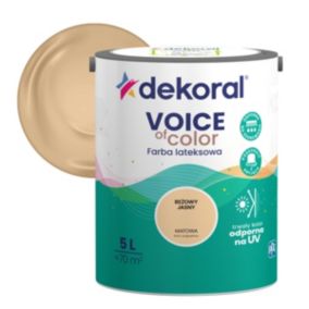 Farba kolorowa Dekoral Voice of Color beżowy jasny 5 l