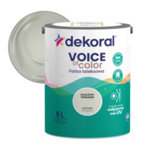 Farba kolorowa Dekoral Voice of Color delikatny pergamin 5 l