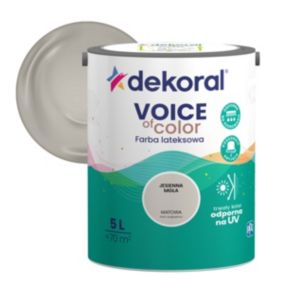 Farba kolorowa Dekoral Voice of Color jesienna mgła 5 l
