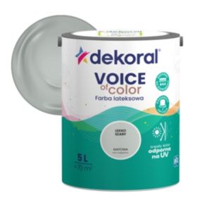 Farba kolorowa Dekoral Voice of Color lekko szary 5 l