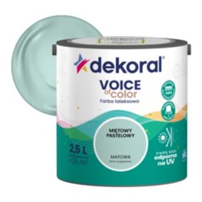 Farba kolorowa Dekoral Voice of Color miętowy pastelowy 2,5 l