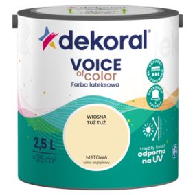 Farba kolorowa Dekoral Voice of Color wiosna tuż tuż 2,5 l