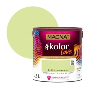 Farba kolorowa Magnat #kolorLove KL22 pistacjowa zieleń 2,5 l