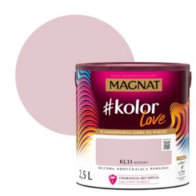 Farba kolorowa Magnat #kolorLove KL33 różowy 2,5 l