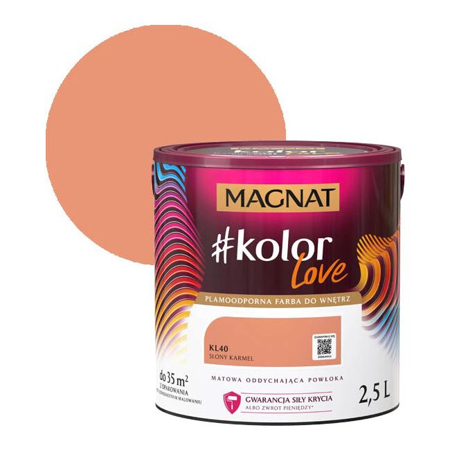 Farba kolorowa Magnat #kolorLove słony karmel 2,5 l