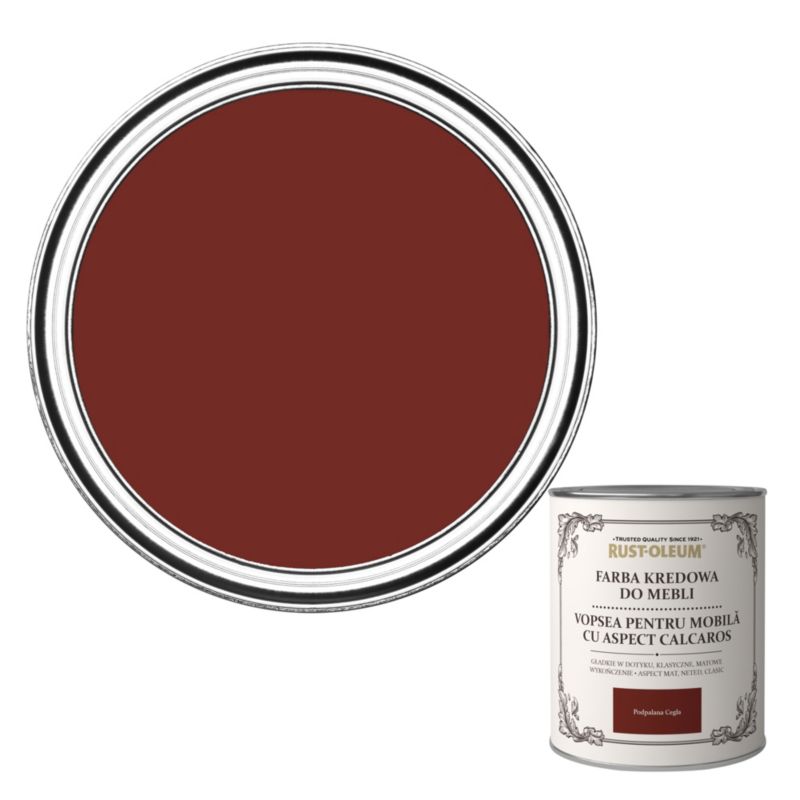 Farba kredowa do mebli Rust-Oleum podpalana cegła 0,75 l