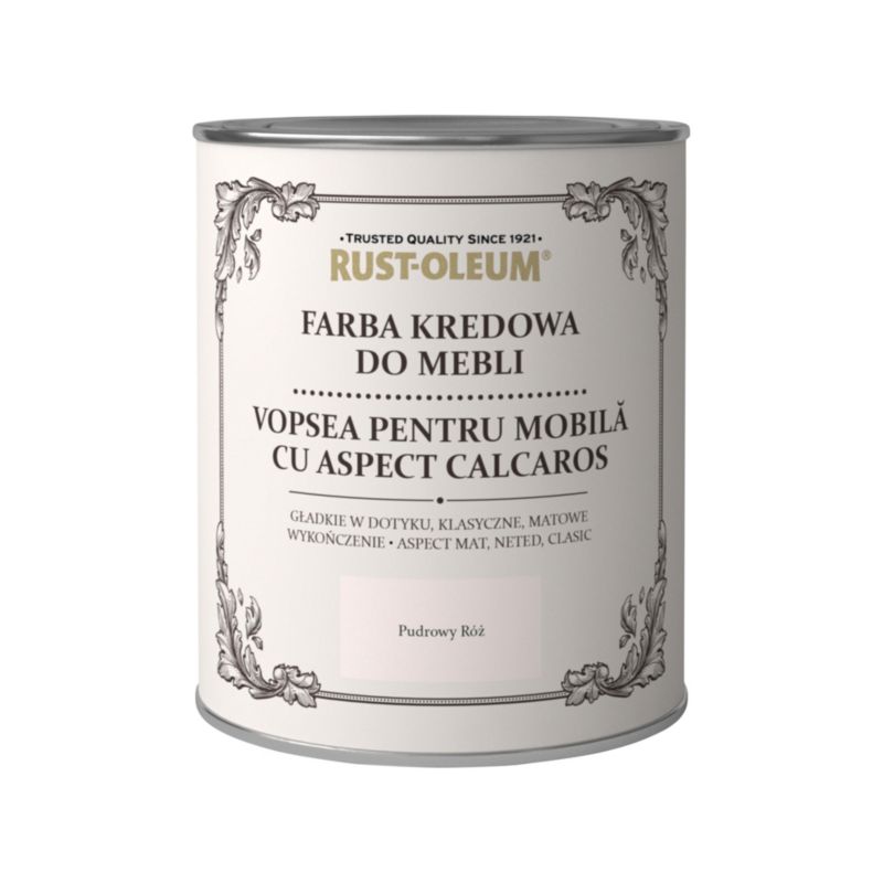 Farba kredowa do mebli Rust-Oleum pudrowy róż 0,75 l