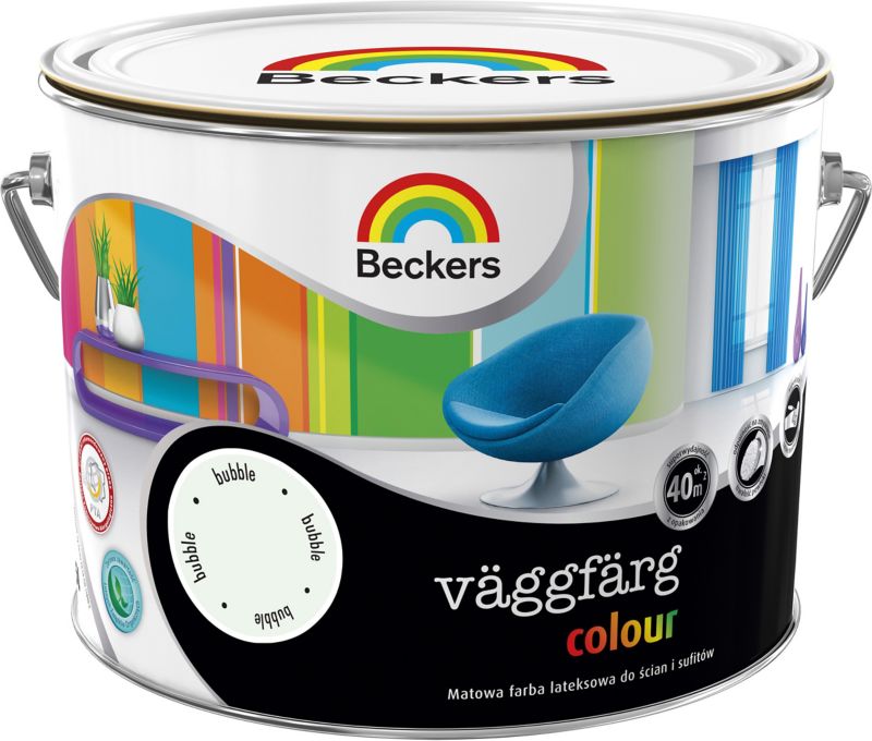 Farba lateksowa Beckers Vaggfarg Colour bubble 2,5 l
