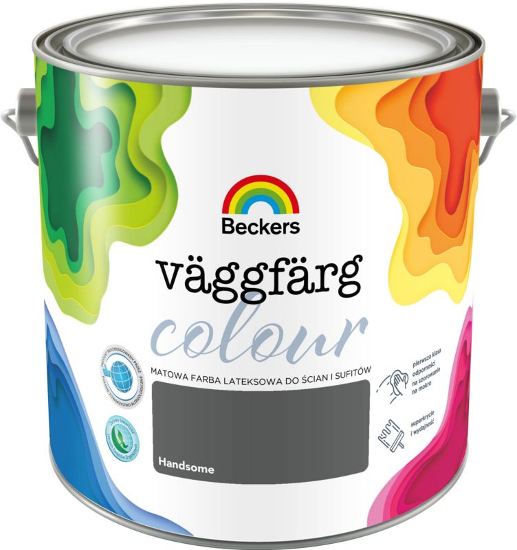 Farba lateksowa Beckers Vaggfarg Colour handsome 2,5 l