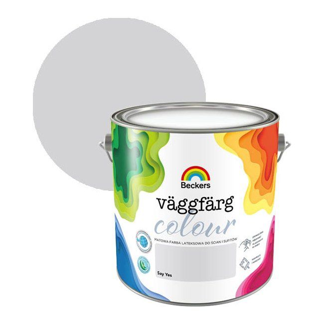 Farba lateksowa Beckers Vaggfarg Colour say yes 2,5 l