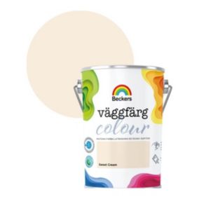 Farba lateksowa Beckers Vaggfarg Colour sweet cream 5 l