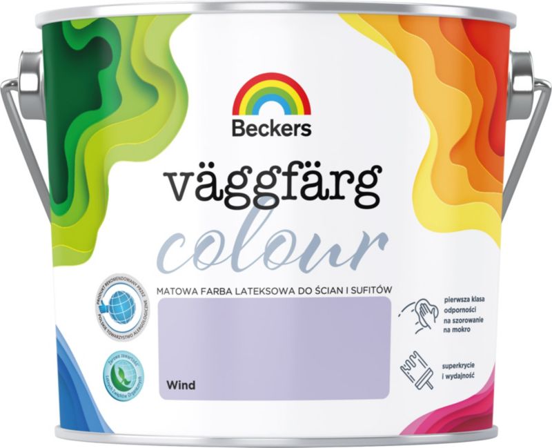 Farba lateksowa Beckers Vaggfarg Colour wind 2,5 l