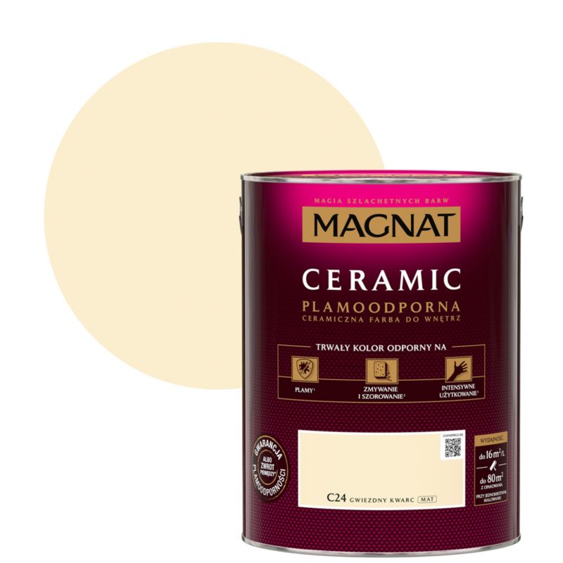 Farba Magnat Ceramic C24 gwiezdny kwarc 5 l