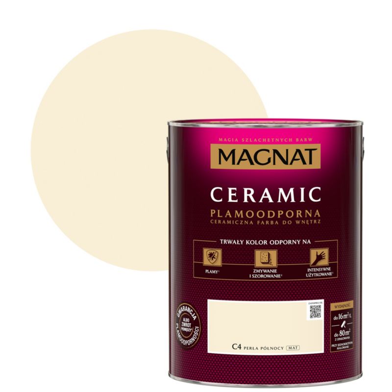 Farba Magnat Ceramic C4 perła północy 5 l