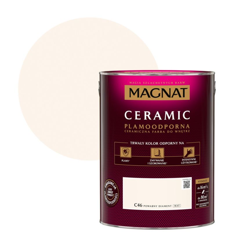 Farba Magnat Ceramic C46 powabny diament 5 l