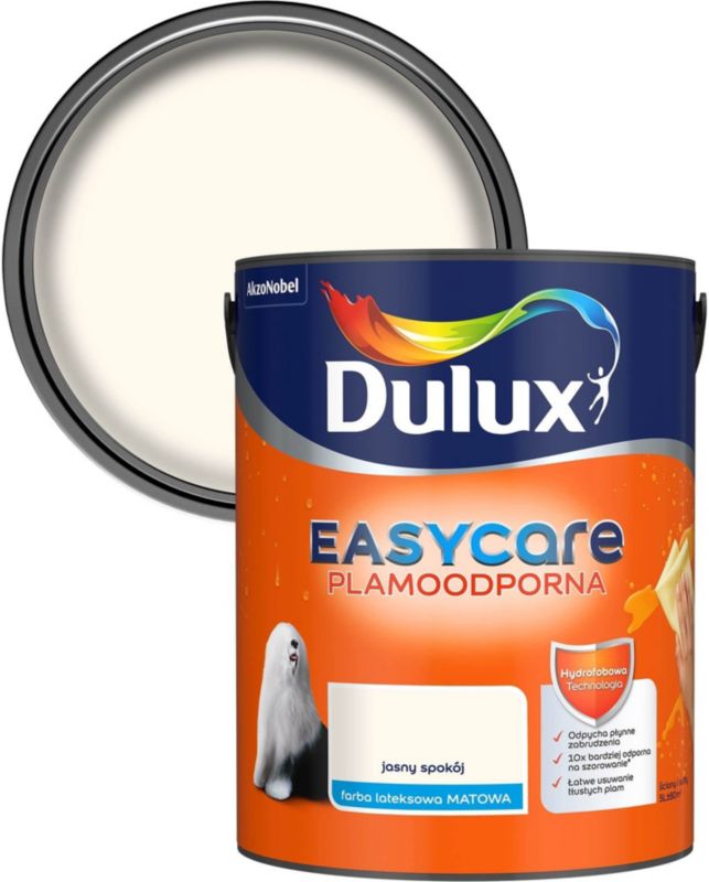 Farba plamoodporna Dulux EasyCare jasny spokój 5 l