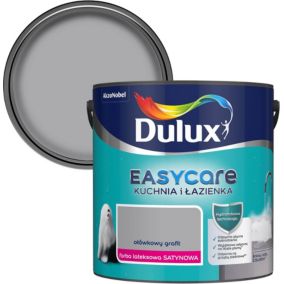 Farba plamoodporna Dulux EasyCare Kuchnia i Łazienka ołówkowy grafit 2,5 l