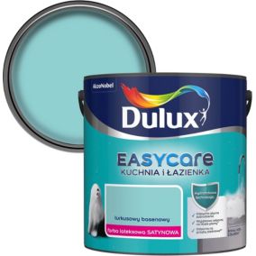 Farba plamoodporna Dulux EasyCare Kuchnia i Łazienka turkusowy basenowy 2,5 l