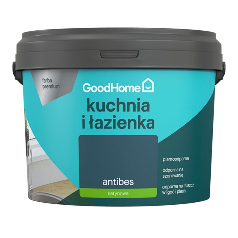 Farba plamoodporna GoodHome Kuchnia i Łazienka antibes 2,5 l