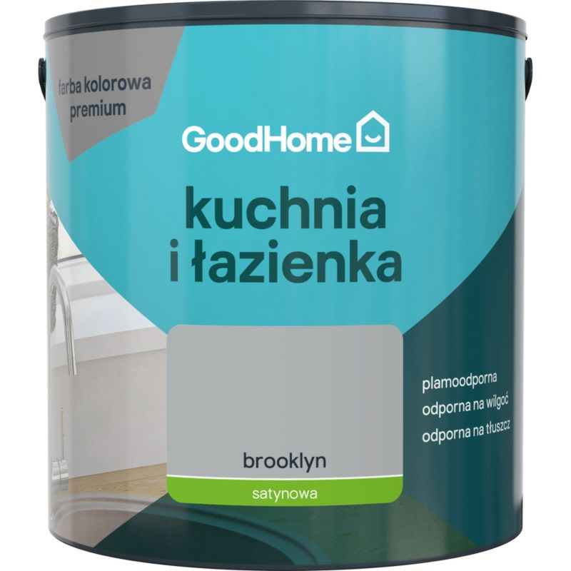 Farba plamoodporna GoodHome Kuchnia i Łazienka brooklyn 2,5 l