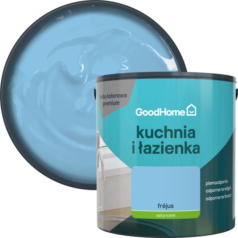 Farba plamoodporna GoodHome Kuchnia i Łazienka frejus 2,5 l