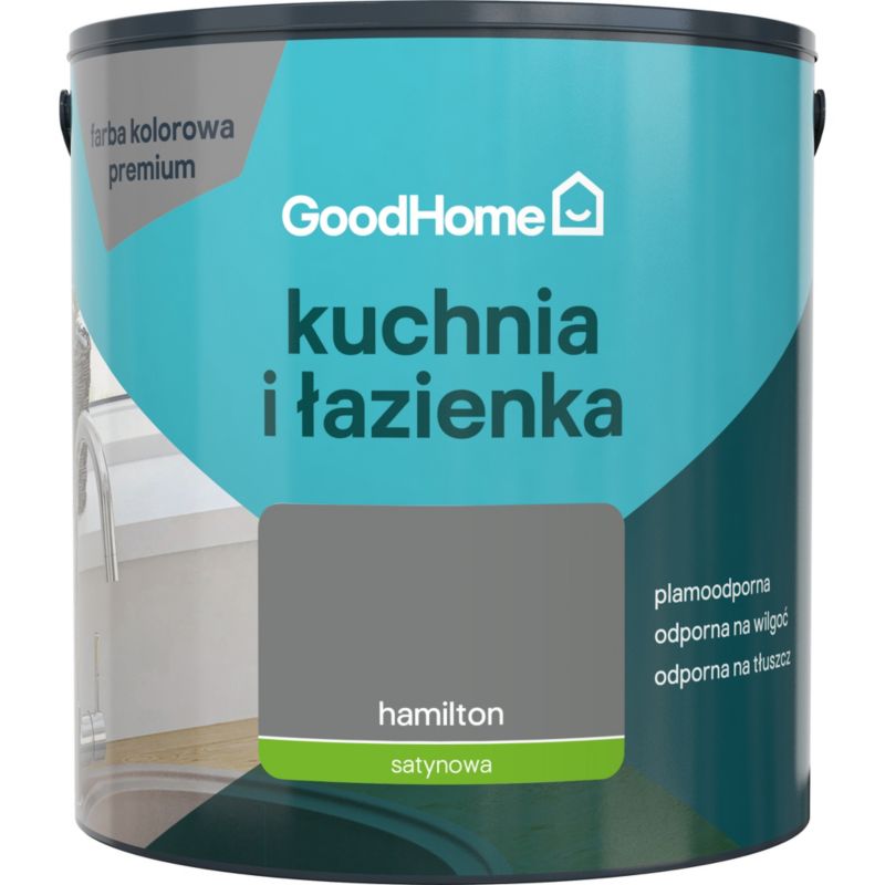 Farba plamoodporna GoodHome Kuchnia i Łazienka hamilton 2,5 l