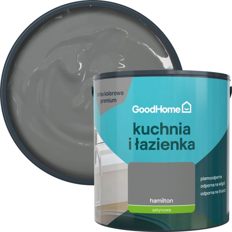 Farba plamoodporna GoodHome Kuchnia i Łazienka hamilton 2,5 l