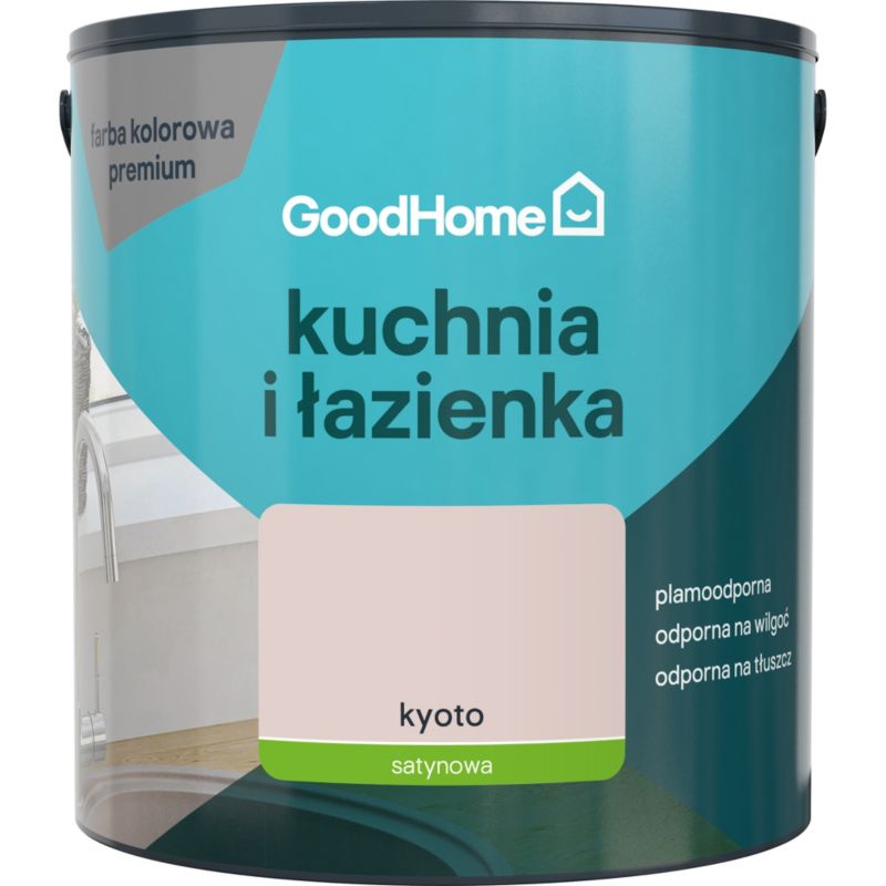 Farba plamoodporna GoodHome Kuchnia i Łazienka kyoto 2,5 l